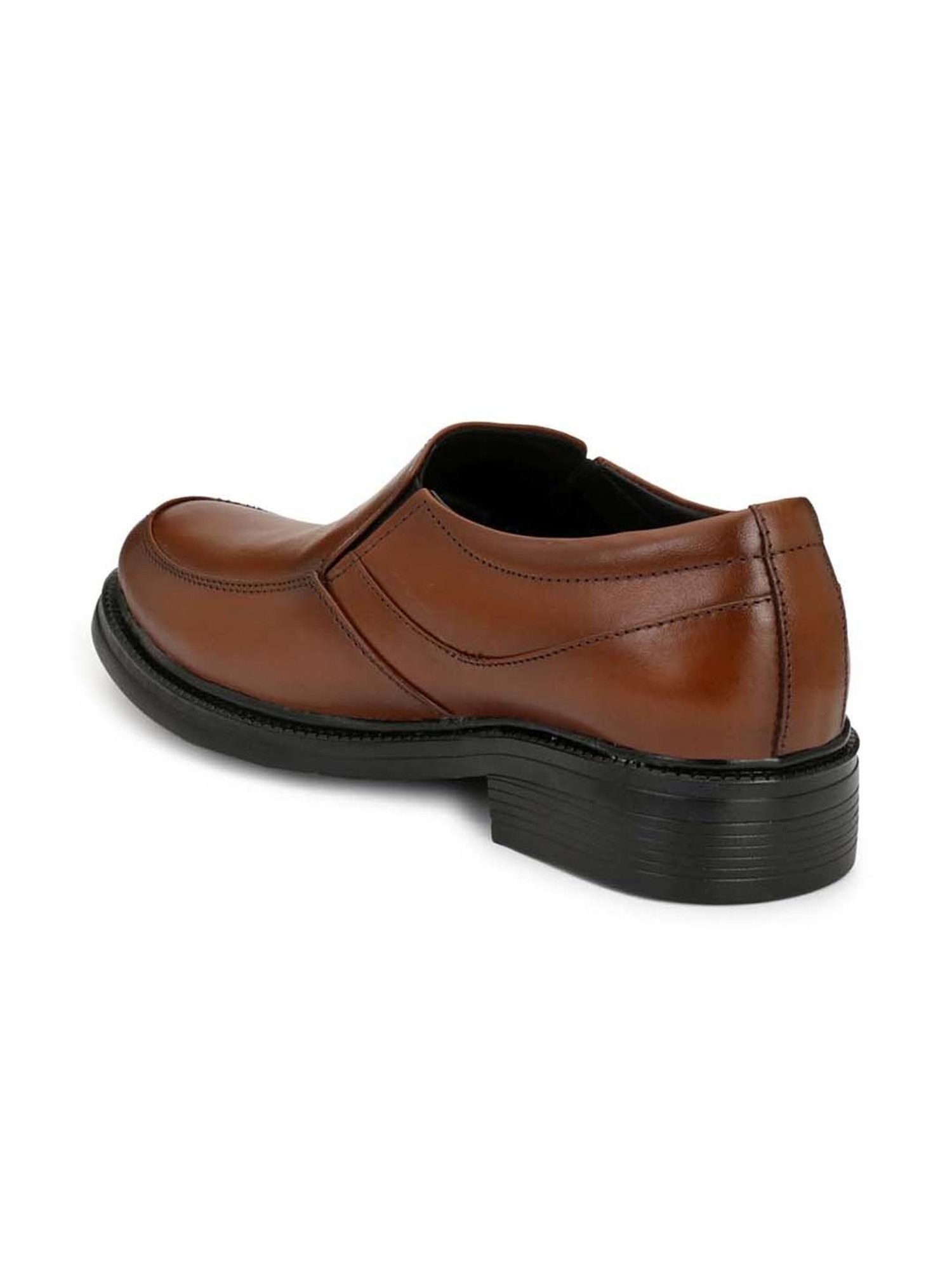 Eego Italy Men's Brown Formal Loafers