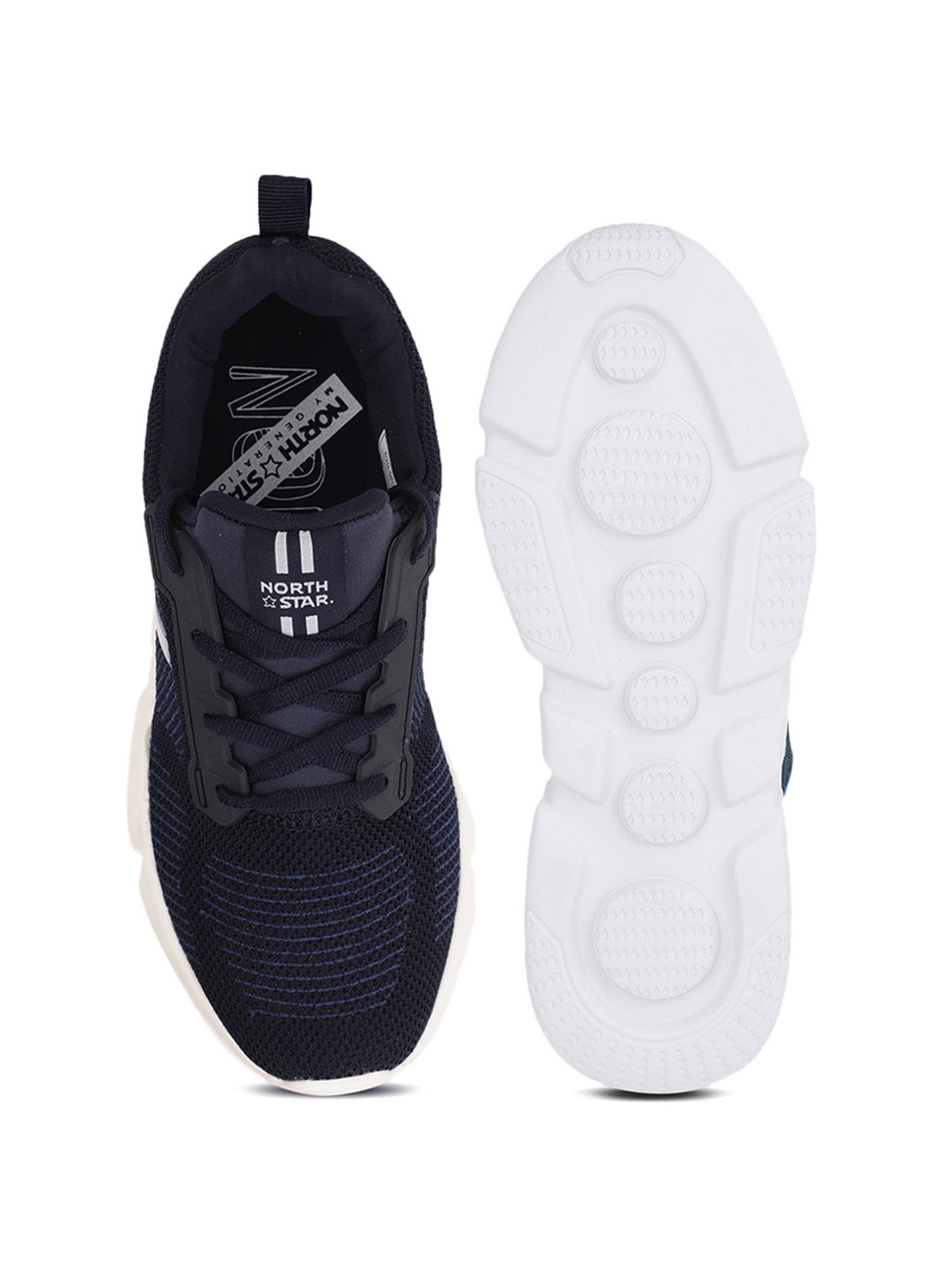 North Star by Bata Women's Navy Running Shoes