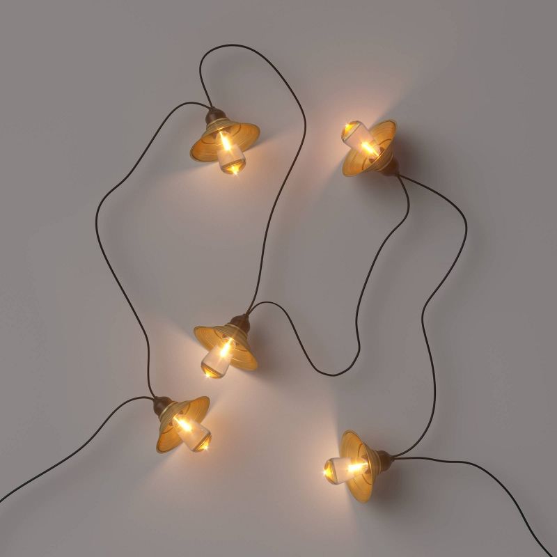 10ct LED String Lights Bronze Hood - Smith & Hawken™