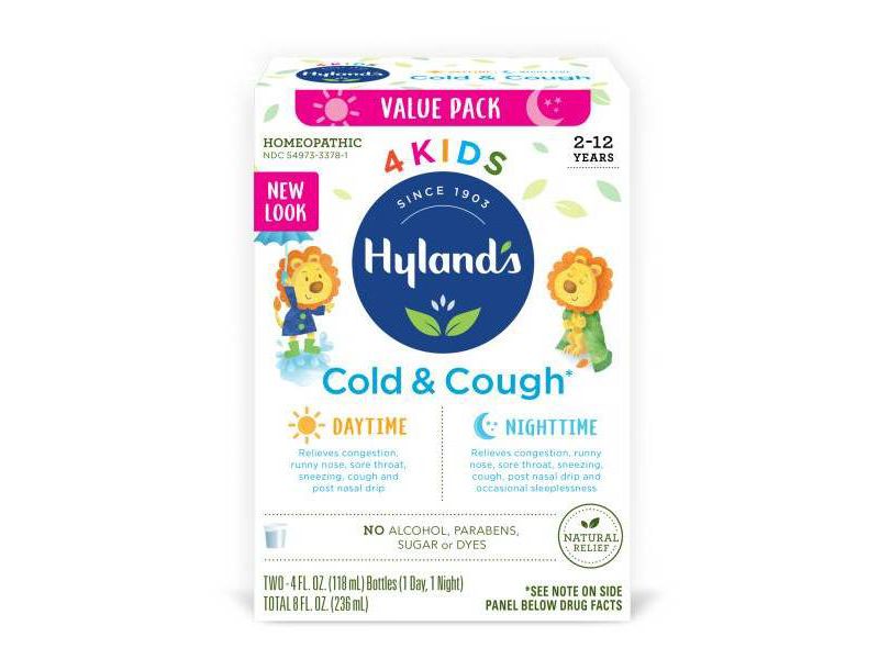 Hyland's 4 Kids Day & Night Cold 'n Cough Relief Liquid - 8 fl oz