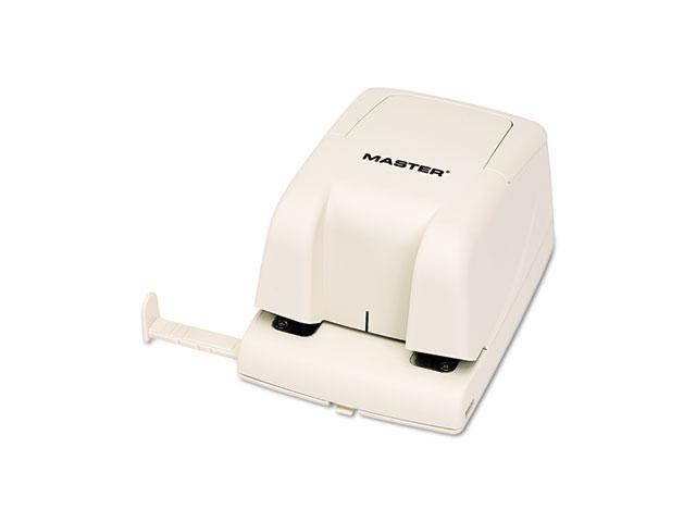 Master EP210 Electric Two-Hole Punch, 10-Sheet Capacity