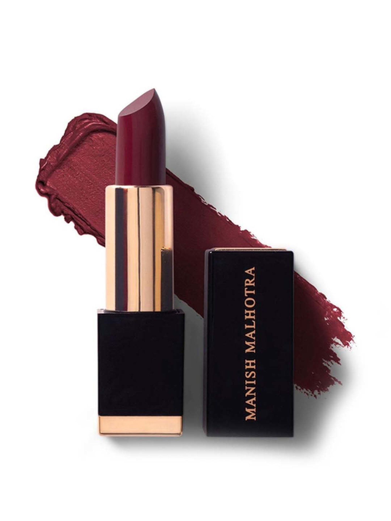 Manish Malhotra Beauty by MyGlamm Hi-Shine Lipstick Vintage Wine - 4 gm