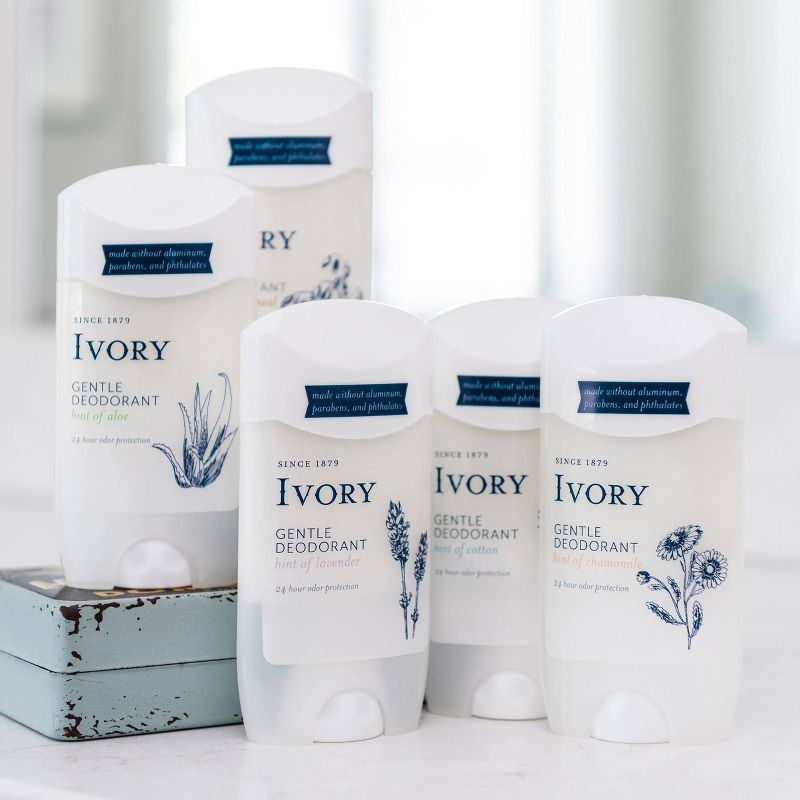 Ivory Gentle Aluminum Free Deodorant Hint of Chamomile - 2.4oz