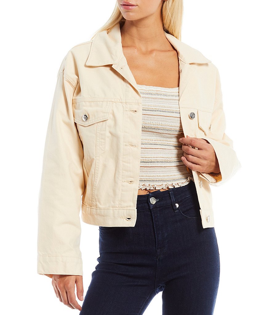 Free People Rumors Denim Jacket