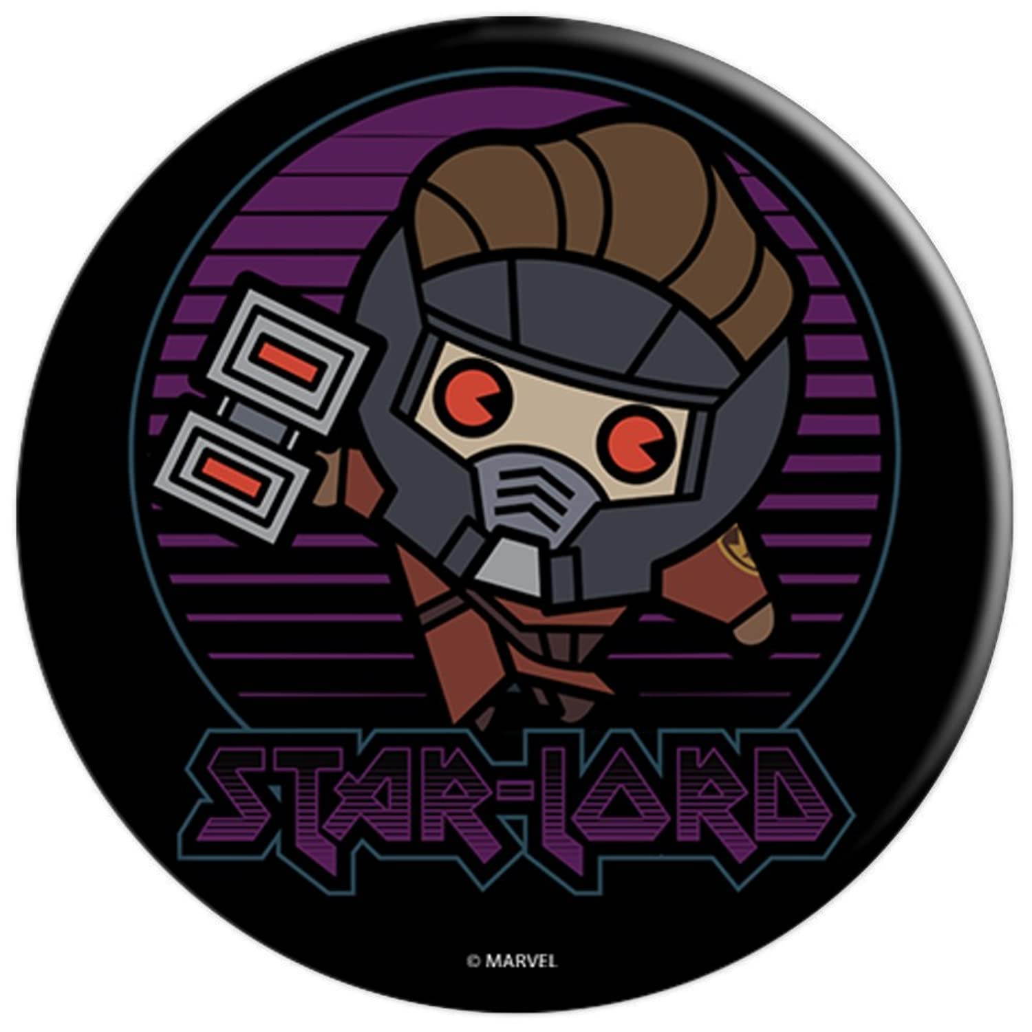 Marvel Star Lord Attack Cartoon PopSockets Grip and Stand for Phones and Tablets