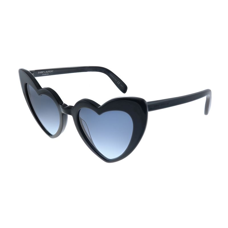 Saint Laurent SL 181LouLou 008 Womens Fashion Sunglasses Black 54mm