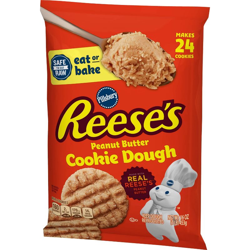 Pillsbury Reese's Ready to Bake Cookie Dough - 16oz