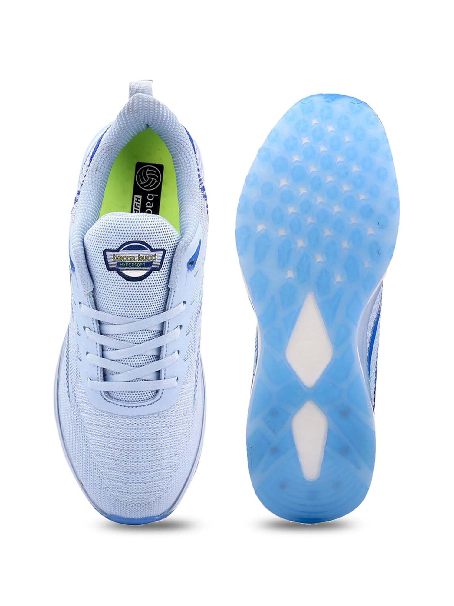 Bacca Bucci Men's HYPERSOFT SERIES Blue Running Shoes