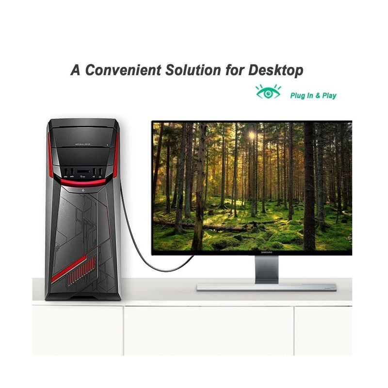 VGA to VGA Cable, Benfei VGA to VGA 6 Feet Cable with Ferrites 1 PACK