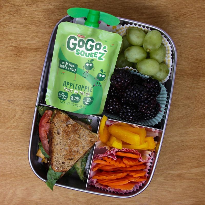 Organic Applesauce Pouches - Apple Carrot & Apple Spinach - 24ct - Good & Gather™