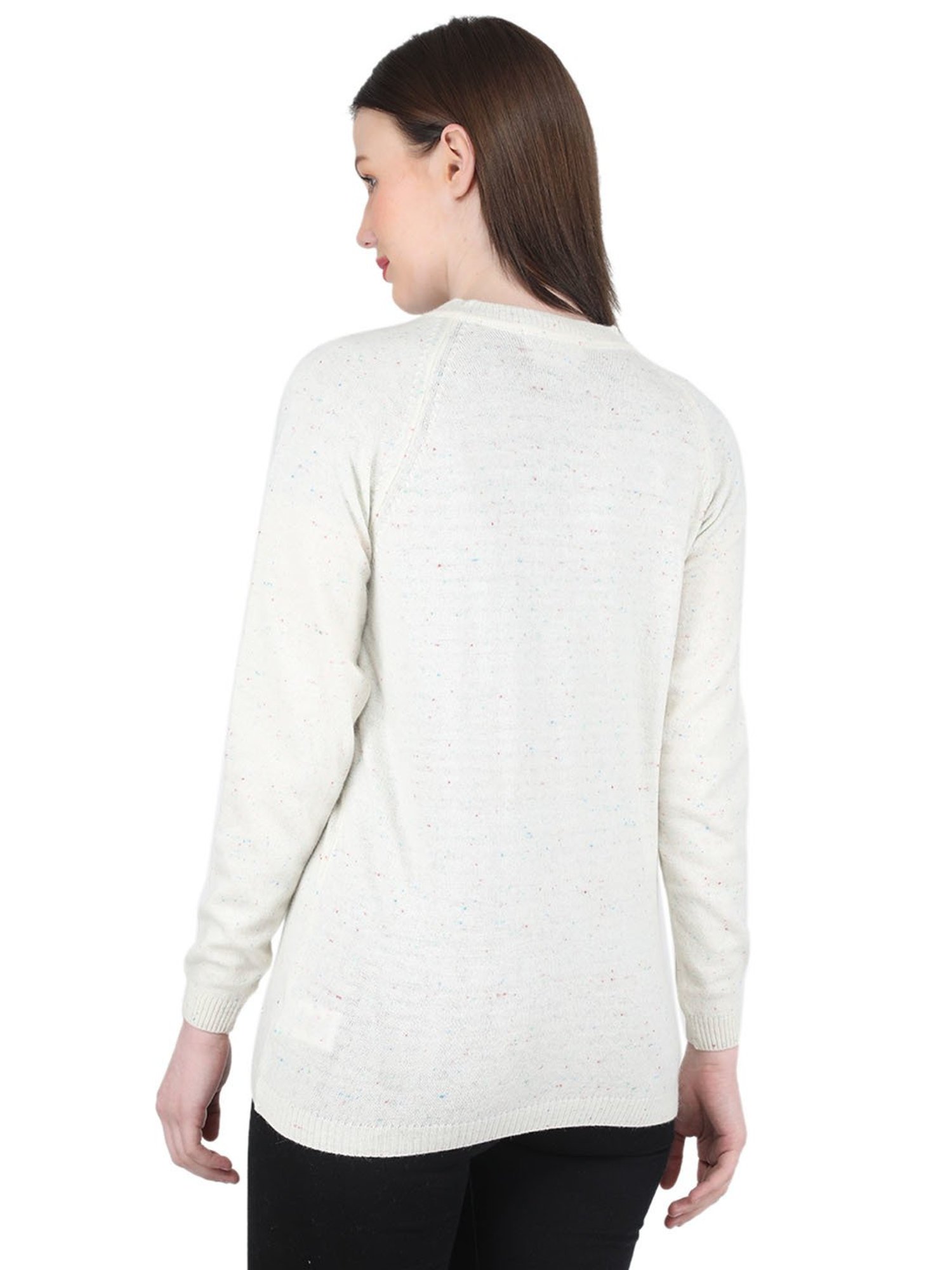 Monte Carlo Off White Cardigan