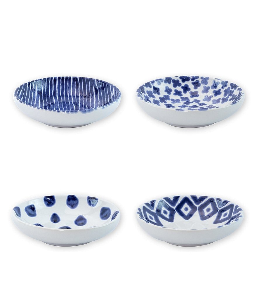VIETRI Santorini Assorted Condiment Bowls Set of 4