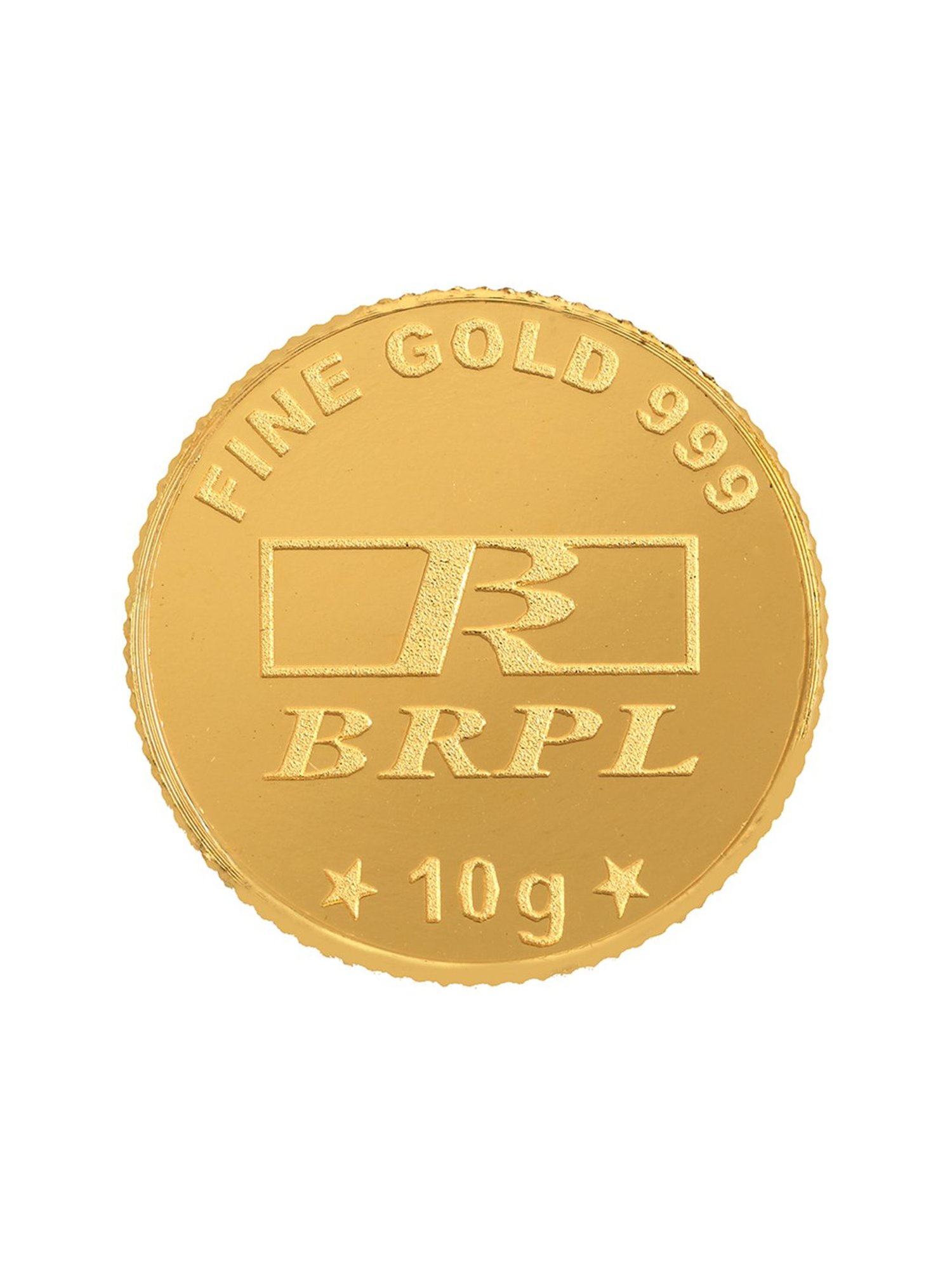 Bangalore Refinery 24k (999) 10gm Gold Coin