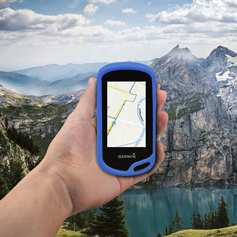 Case Compatible with Garmin Oregon 700 / 750t / 600/650 - GPS Handset Navigation System Soft Silicone Skin Protective Cover - Blue