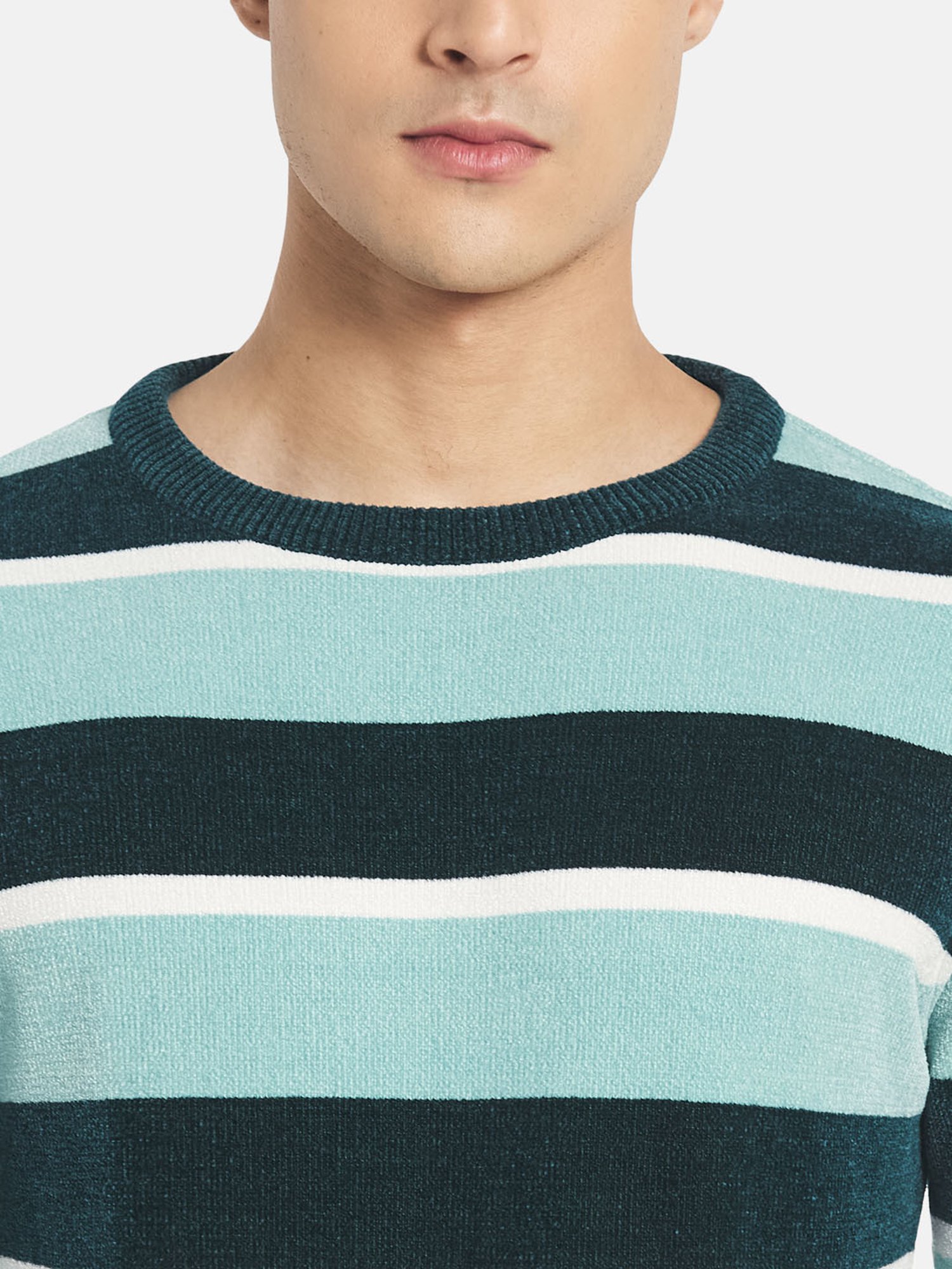 METTLE Multicolor Regular Fit Sweater