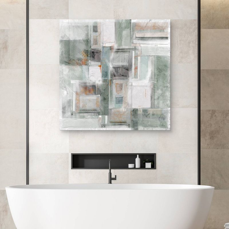 35" x 35" Cubist I by Studio Arts Unframed Wall Canvas - Masterpiece Art Gallery