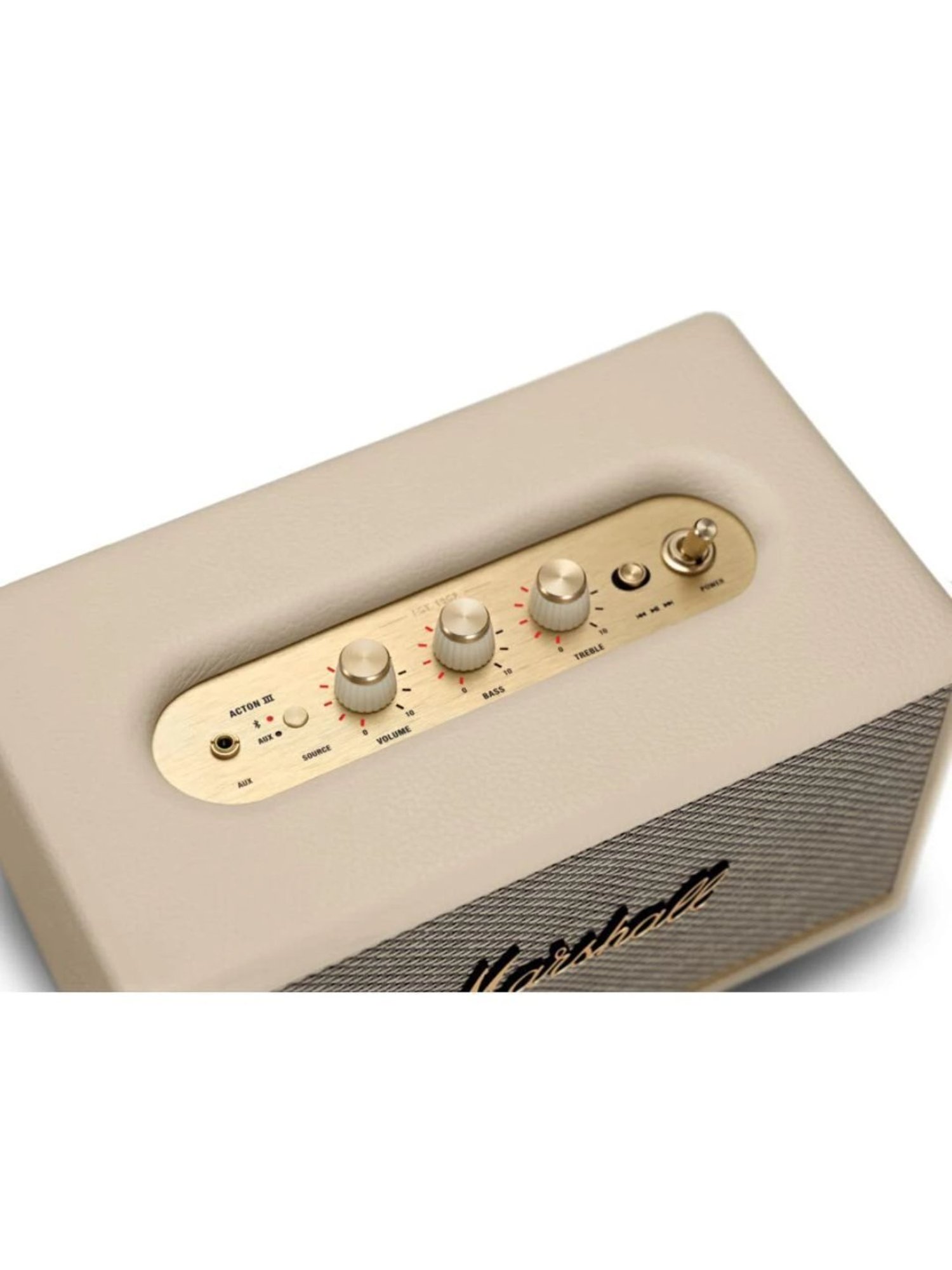 Marshall Acton III Wireless Bluetooth Speaker (Cream)