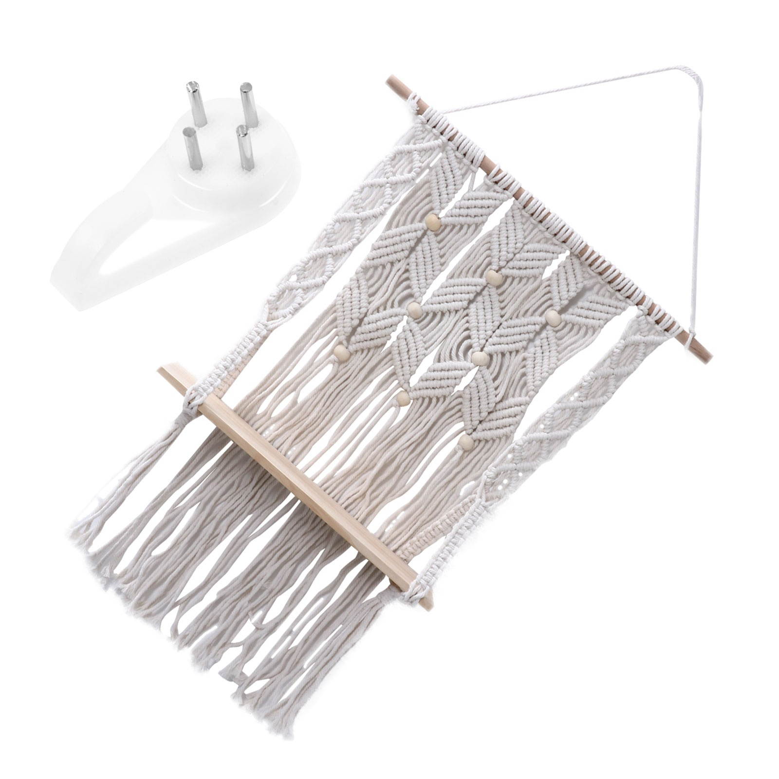 1 Pc Cotton Tapestry Woven Wall Hanging Decor DIY Wall Shelf (Assorted Color)