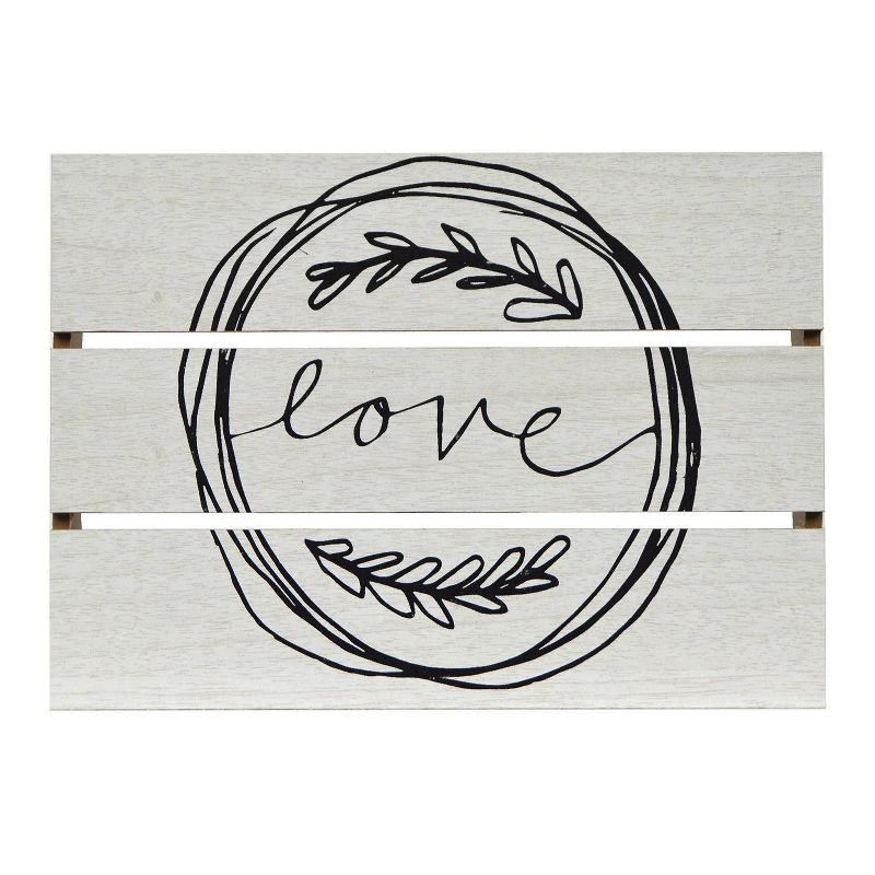 5pc Curated Gallery Wall Typography Set Black/White - New View