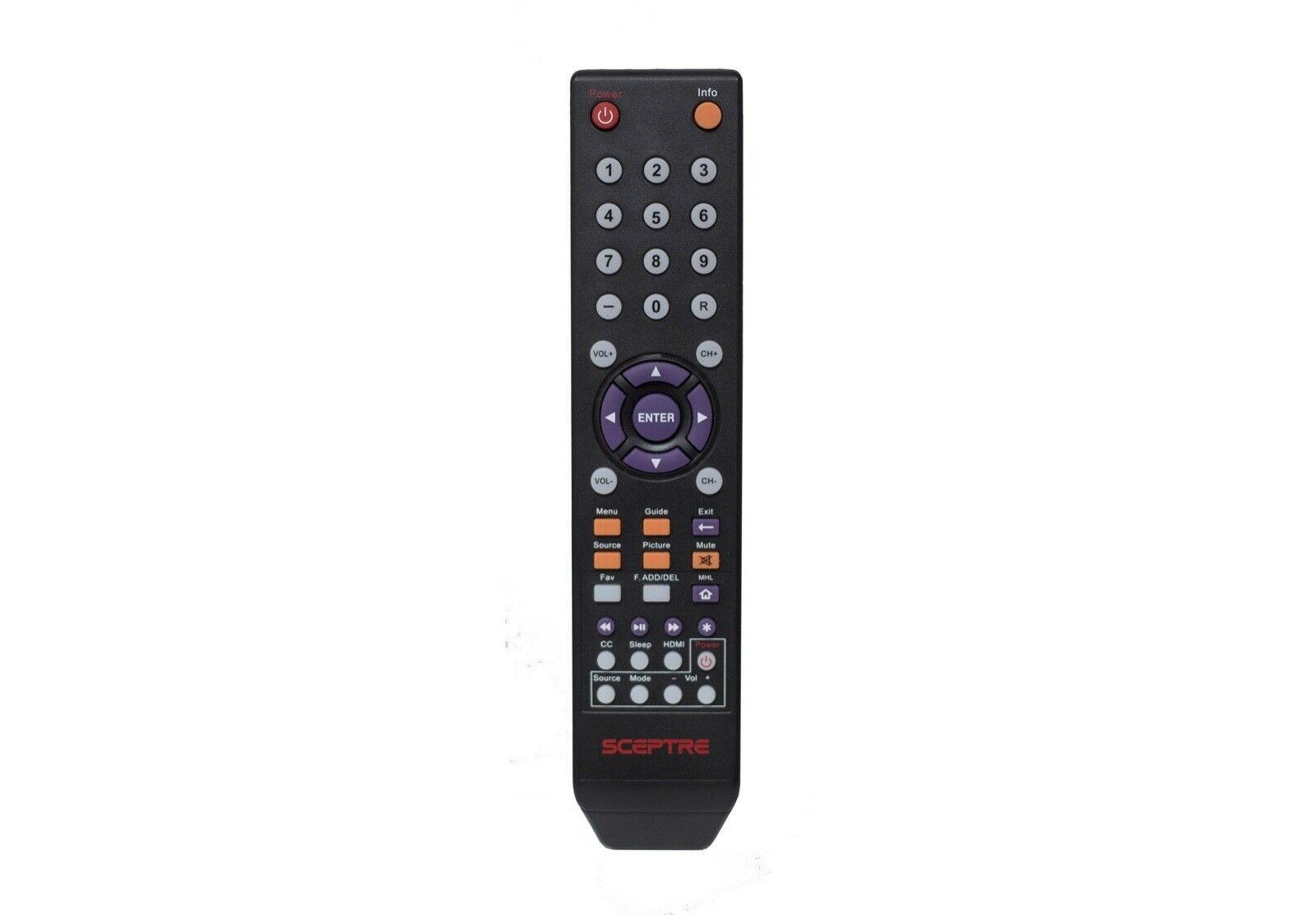 Original TV Remote Control for SCEPTRE E195BV-SR Television