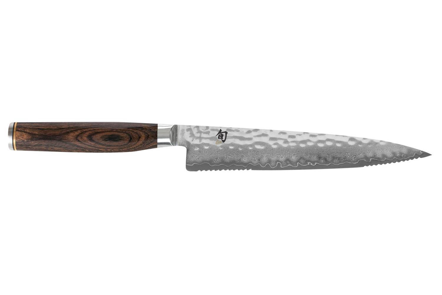 Shun Premier 6 1/2" Serrated Utility Knife