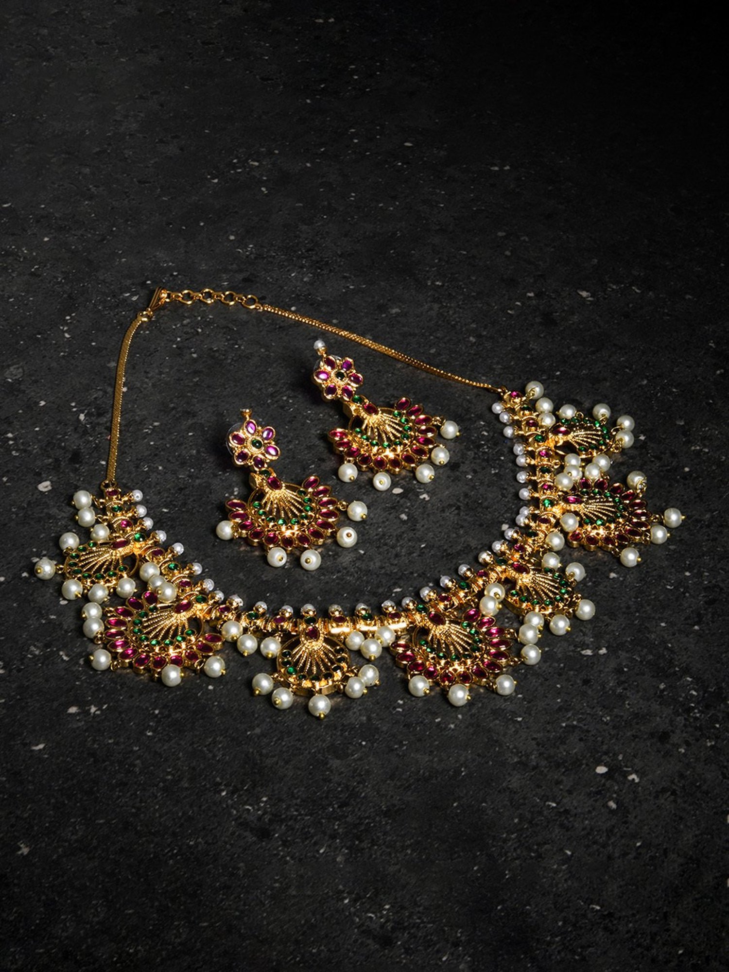 Fida Ethnic Multicolor Jewellery Set