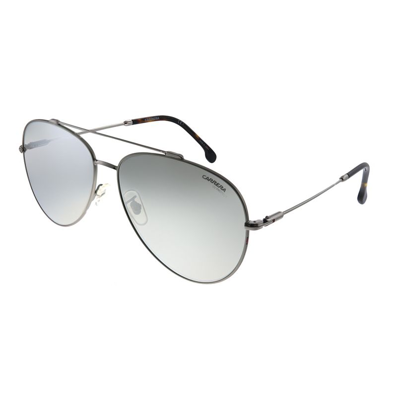 Carrera 183/F/S 6LB Unisex Aviator Sunglasses Ruthenium 62mm