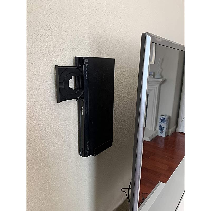 MP-APM-06-02 Streaming Media Player Wall Mounting Bracket for Wide Range of Media Players, Cable and Satellite Boxes, Game Console Such As PS3, PS4, Xbox One S (Wide)