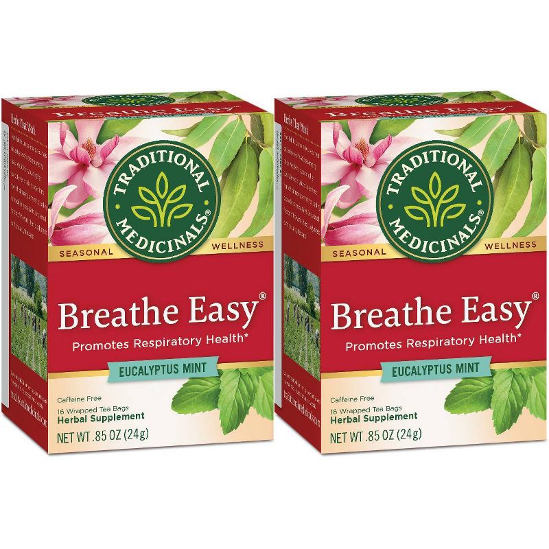 Traditional Medicinals Breathe Easy Organic Tea - 32ct