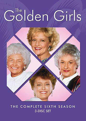 BUENA VISTA HOME VIDEO GOLDEN GIRLS-SEASON 6 (DVD/3 DISC/REPACKAGED) D134001D
