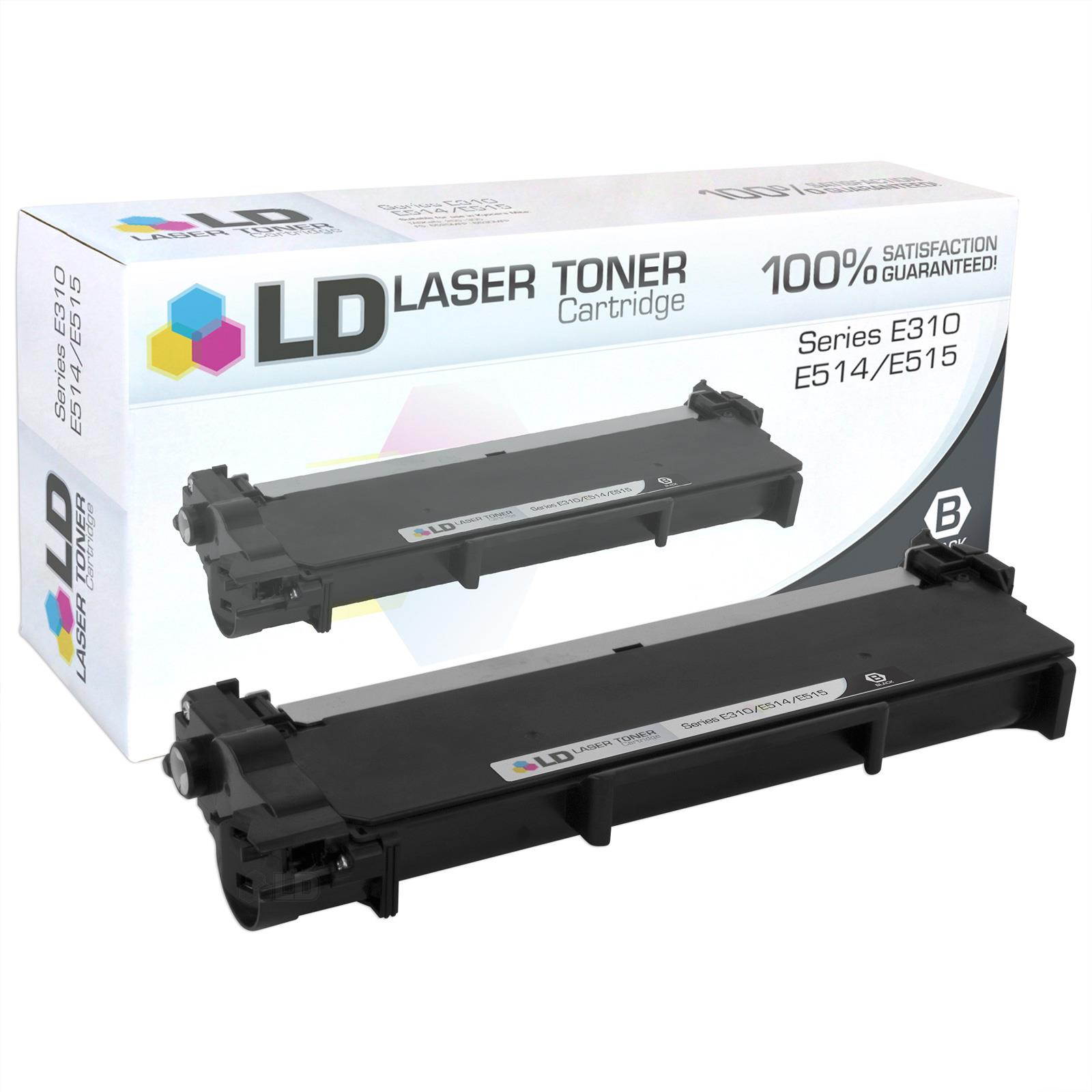 LD Compatible Toner Cartridge Replacement for Dell 593-BBKC CVXGF (Black, 3-Pack)
