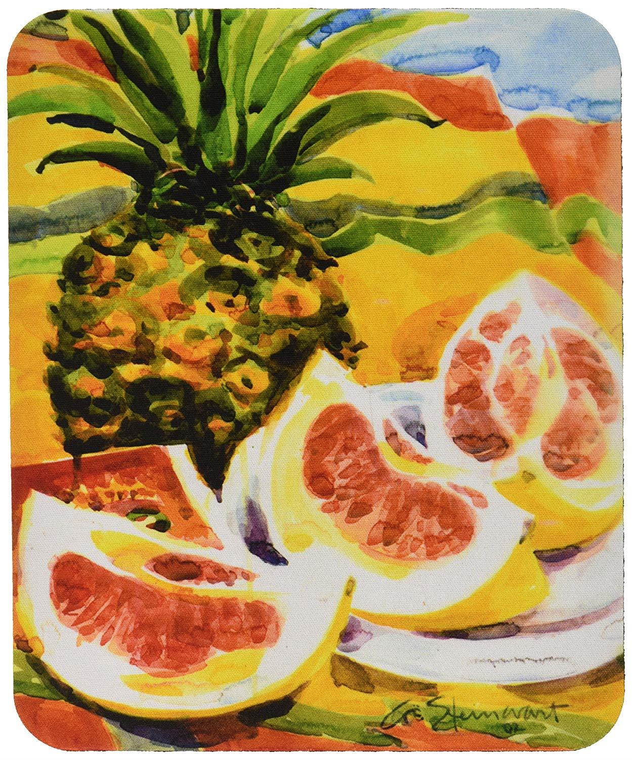 Caroline's Treasures Mouse/Hot Pad/Trivet, Pineapple (6026MP)