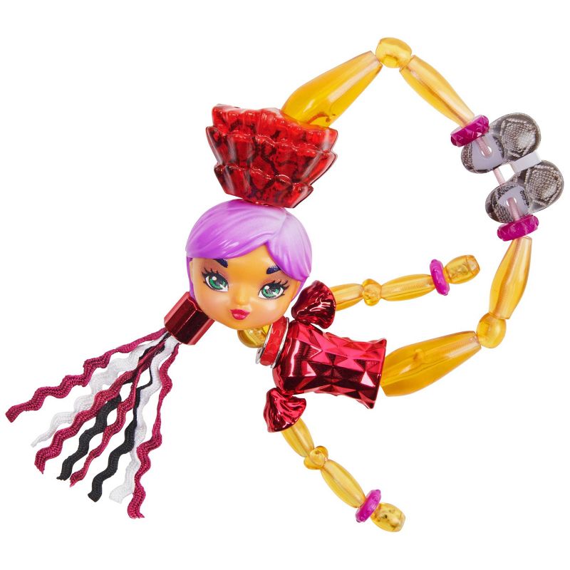 Twisty Girlz Series 2 Ruby Spark Transforming Doll to Bracelet with Mystery Twisty Petz