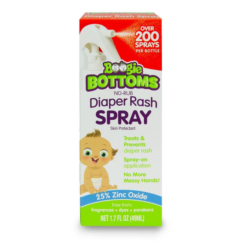 Boogie Wipes Diaper Rash Spray - 1.7 fl oz
