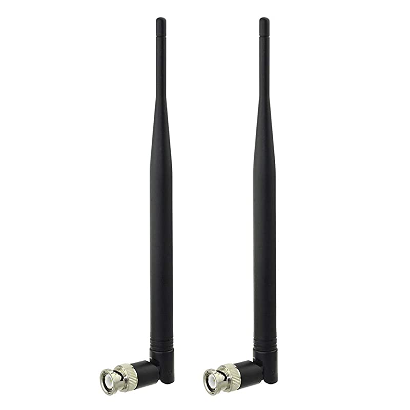Wireless Microphone Receiver Antenna UHF 400MHz960MHz BNC Male Antenna 2Pack for Wireless Microphone System Receiver Remote Digital Audio Mic Receiver Amplifier Tuner Transmitter Device