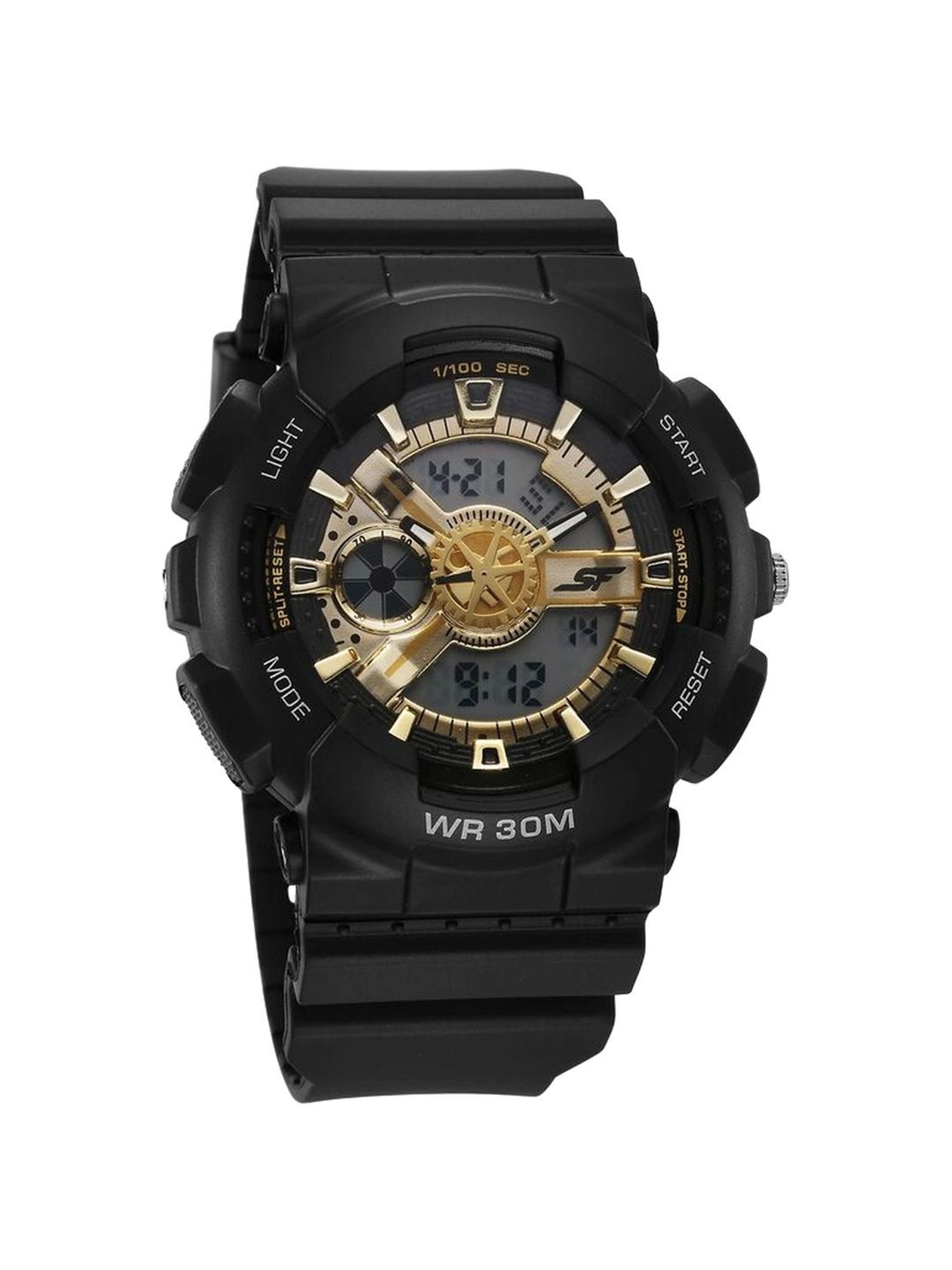 Sonata 77137PP02 Analog-Digital Watch for Men