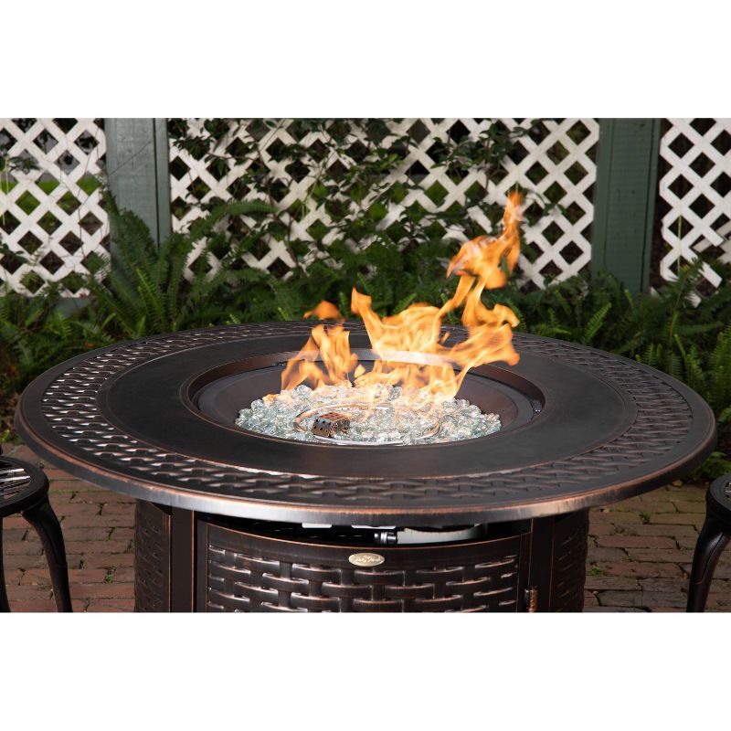Bellante Woven Aluminum Fire PIt - Fire Sense