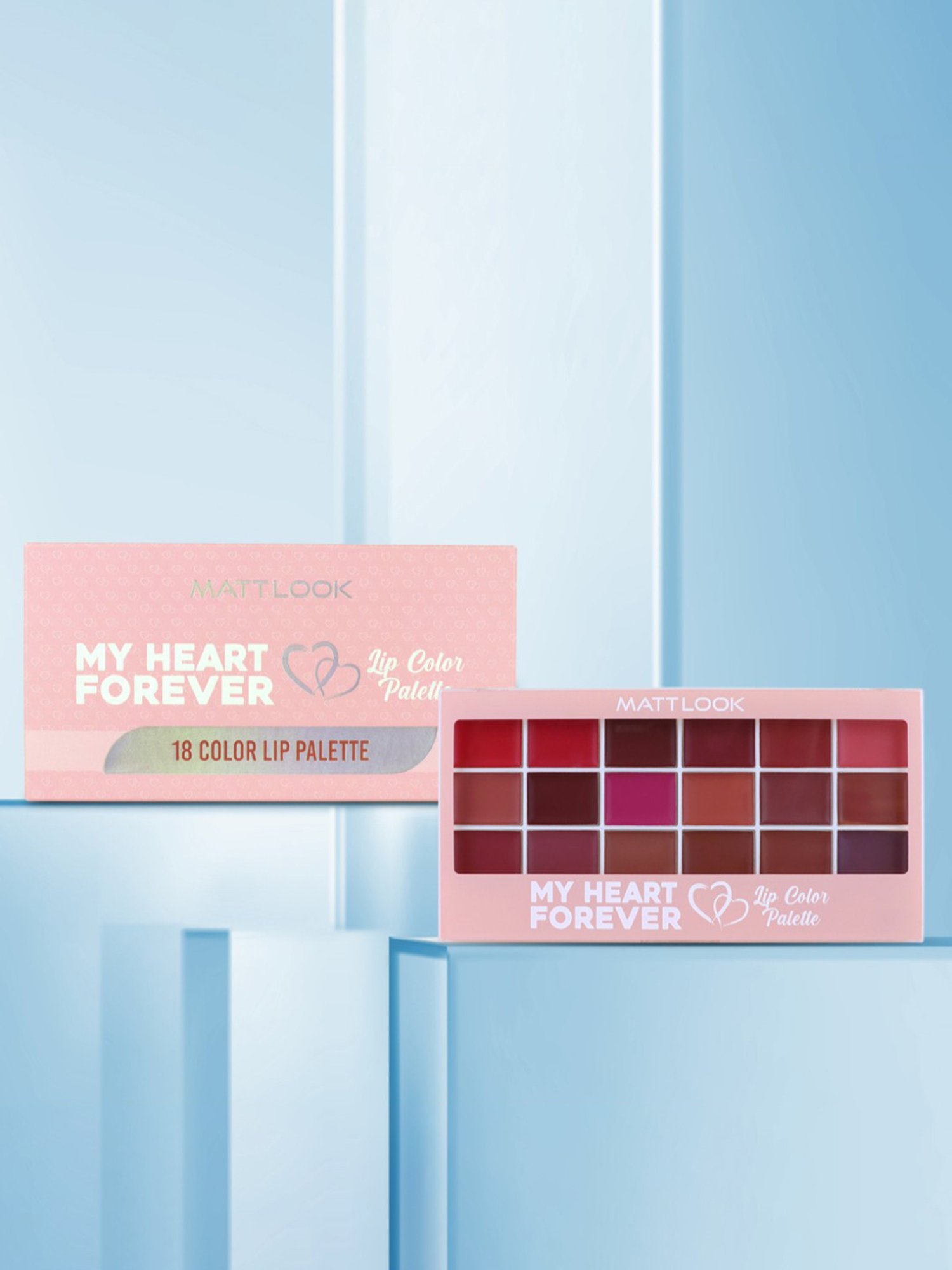 Glam21 My BFF Matte Lip Palette 01 Bolds - 9 gm