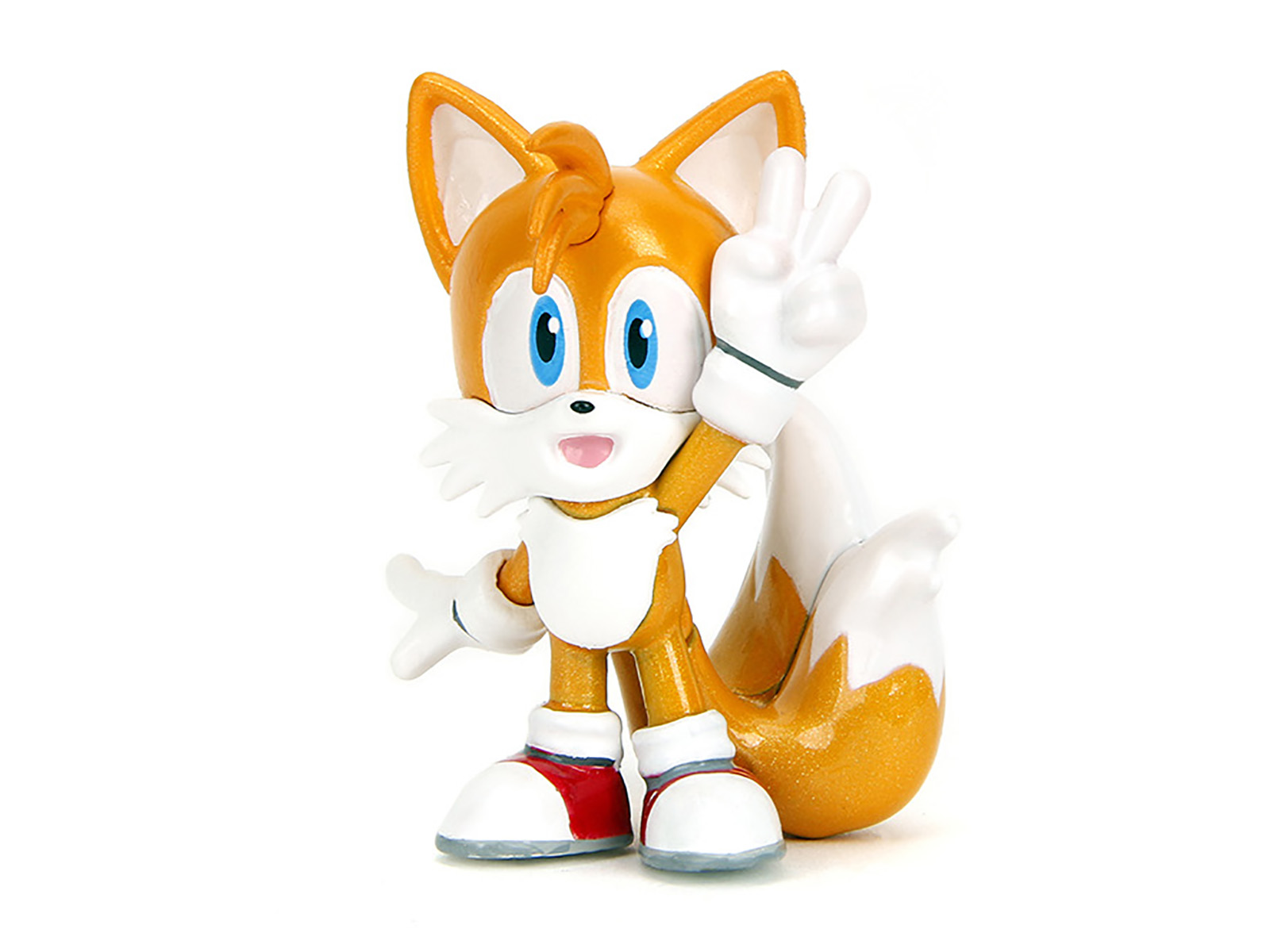 Set of 4 Diecast Figures "Sonic the Hedgehog" Video Game "Metalfigs" Series Diecast Models by Jada