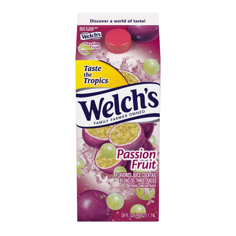 Welch's Passion Fruit Cocktail Juice Blend - 59 fl oz