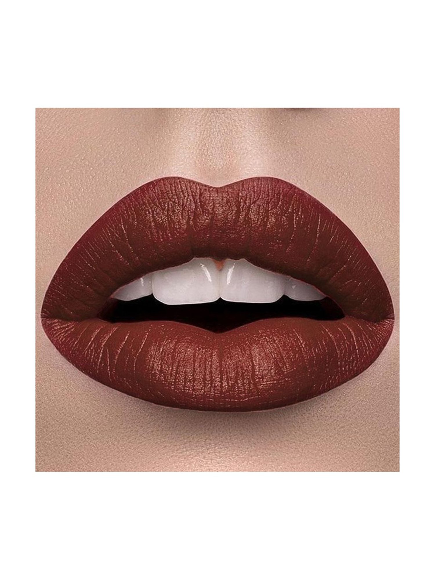 FOCALLURE Matte Lips Crayon Lipstick 2 Smoky Topaz - 6 gm