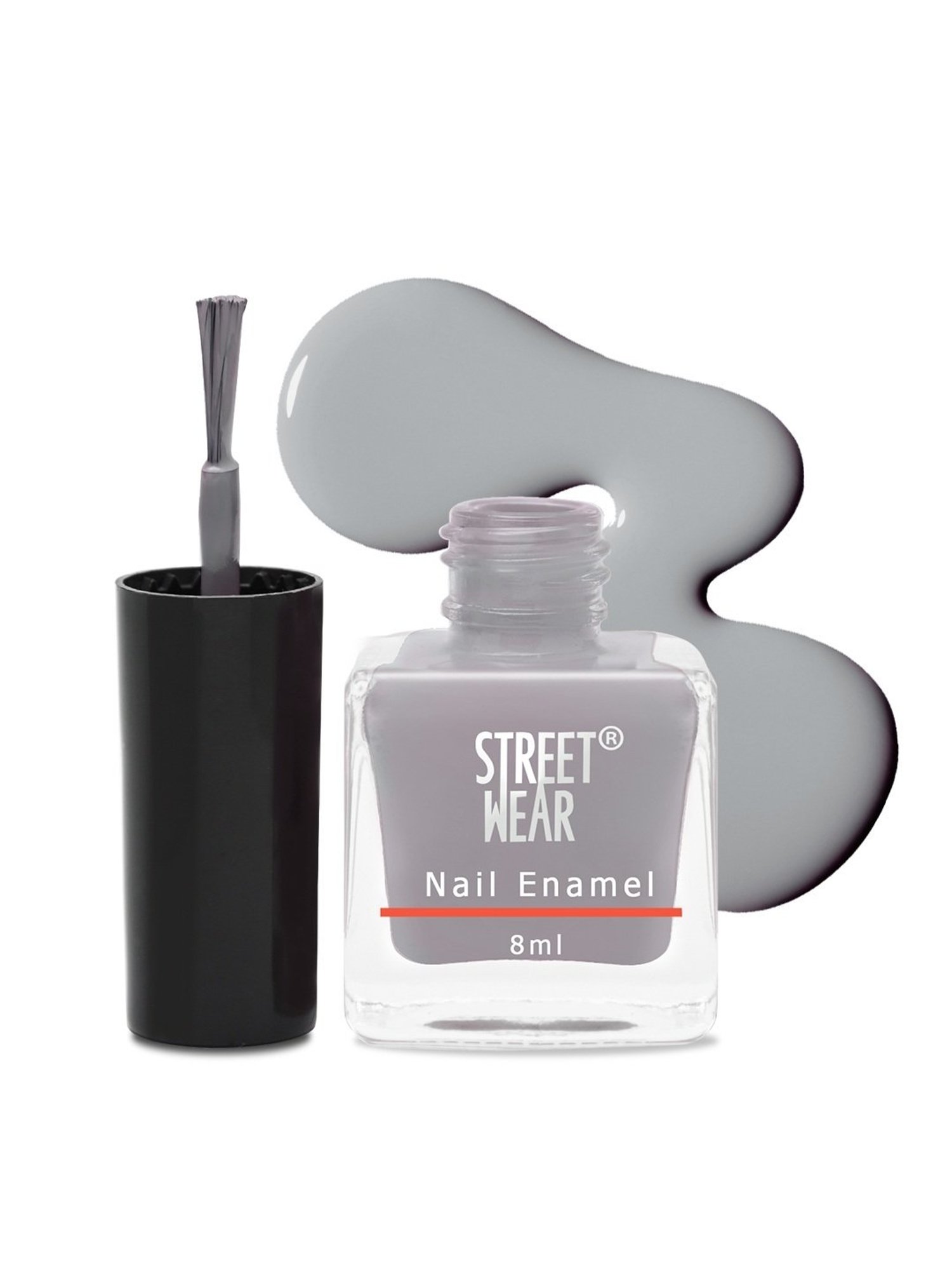 Street Wear Gloss Nail Enamel Silver Sizzle - 8 ml