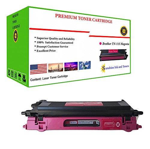 Brother TN115M/TN-115M TN115 Magenta Compatible High Yield 5000 pages Toner Cartridge DCP-9040CN DCP-9045CDN HL-4040CDN HL-4040CN HL-4070CDW MFC-9440CN MFC-9450CDN MFC-9840CDW