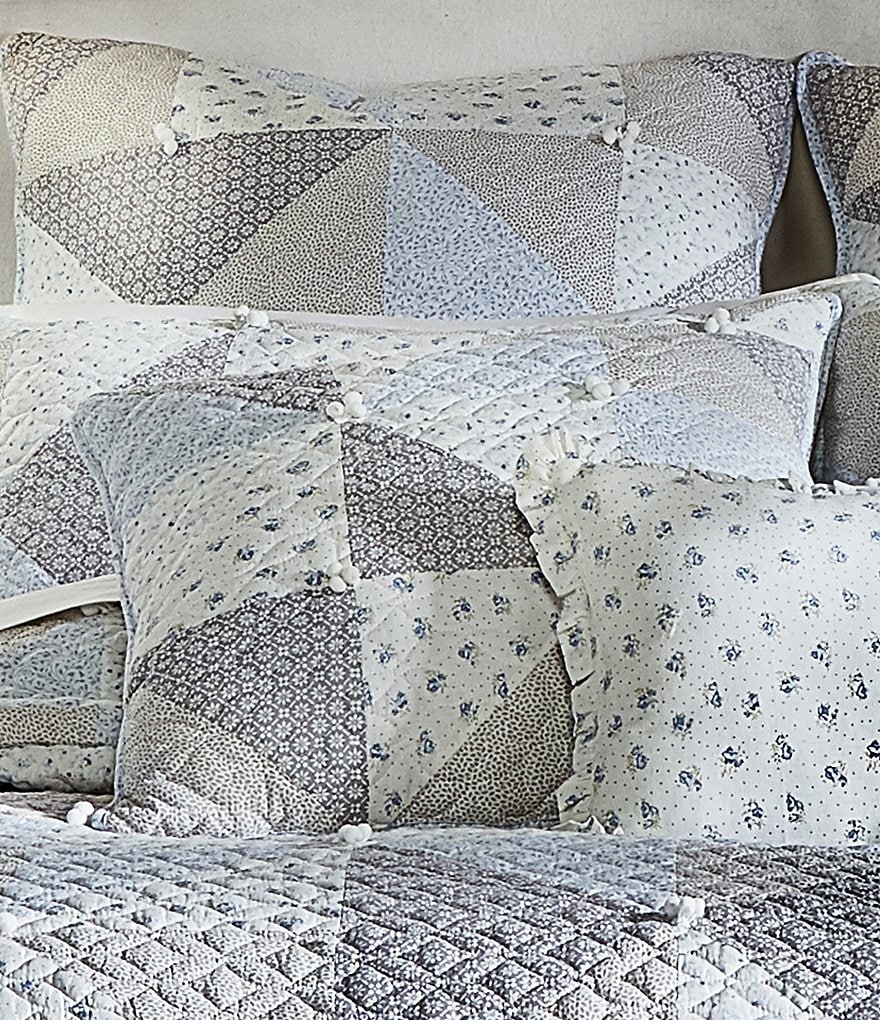 Piper & Wright Paige 20#double; Square Floral Decorative Pillow