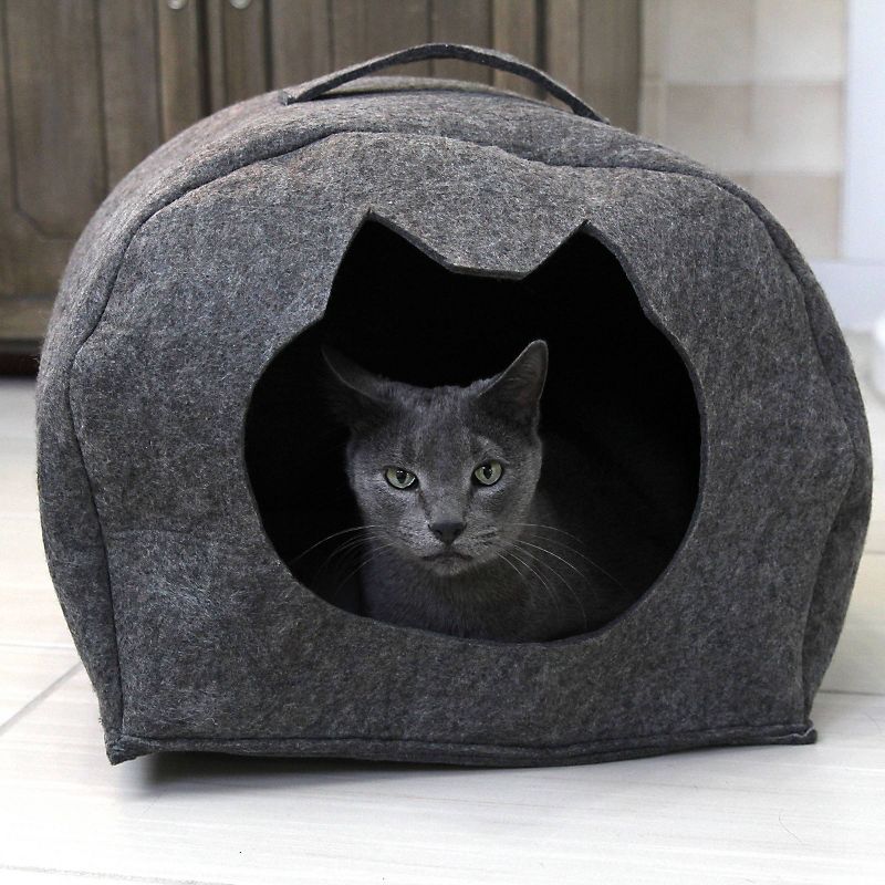 Hauspanther Cubitat Cat Bed - Espresso