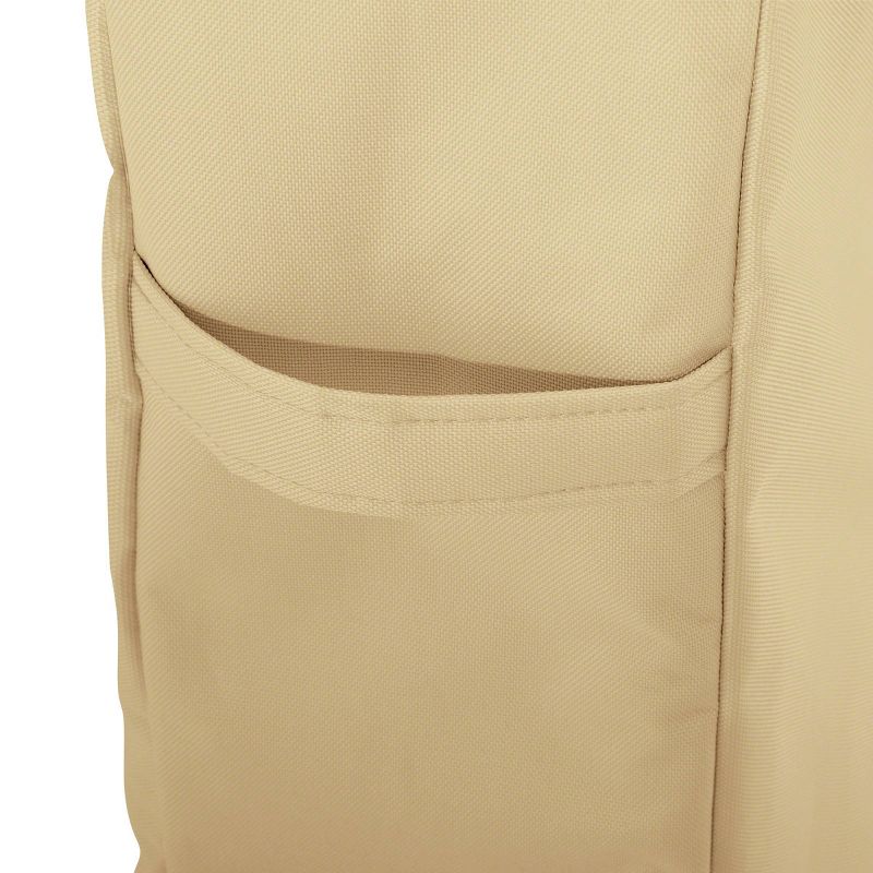 Ravenna Fire Column Cover Taupe - Classic Accessories