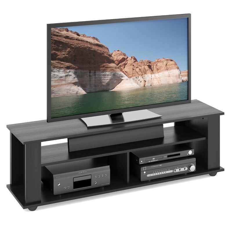 Flat Panel Tv Stand CorLiving Ravenwood Black