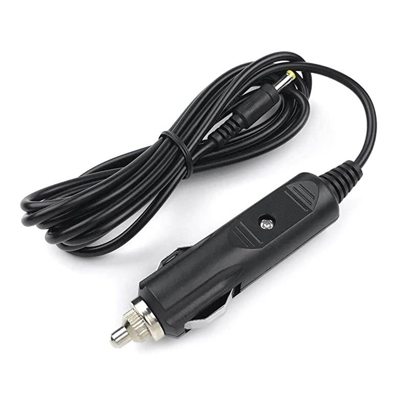 Cord Car Charger Adapter for Insignia NS-D9PDVD15 NS-D9PDVD15-MX NS-DS9PDVD15 Dual Portable DVD Player Auto Vehicle Boat RV Camper Cigarette Lighter Plug Power Supply