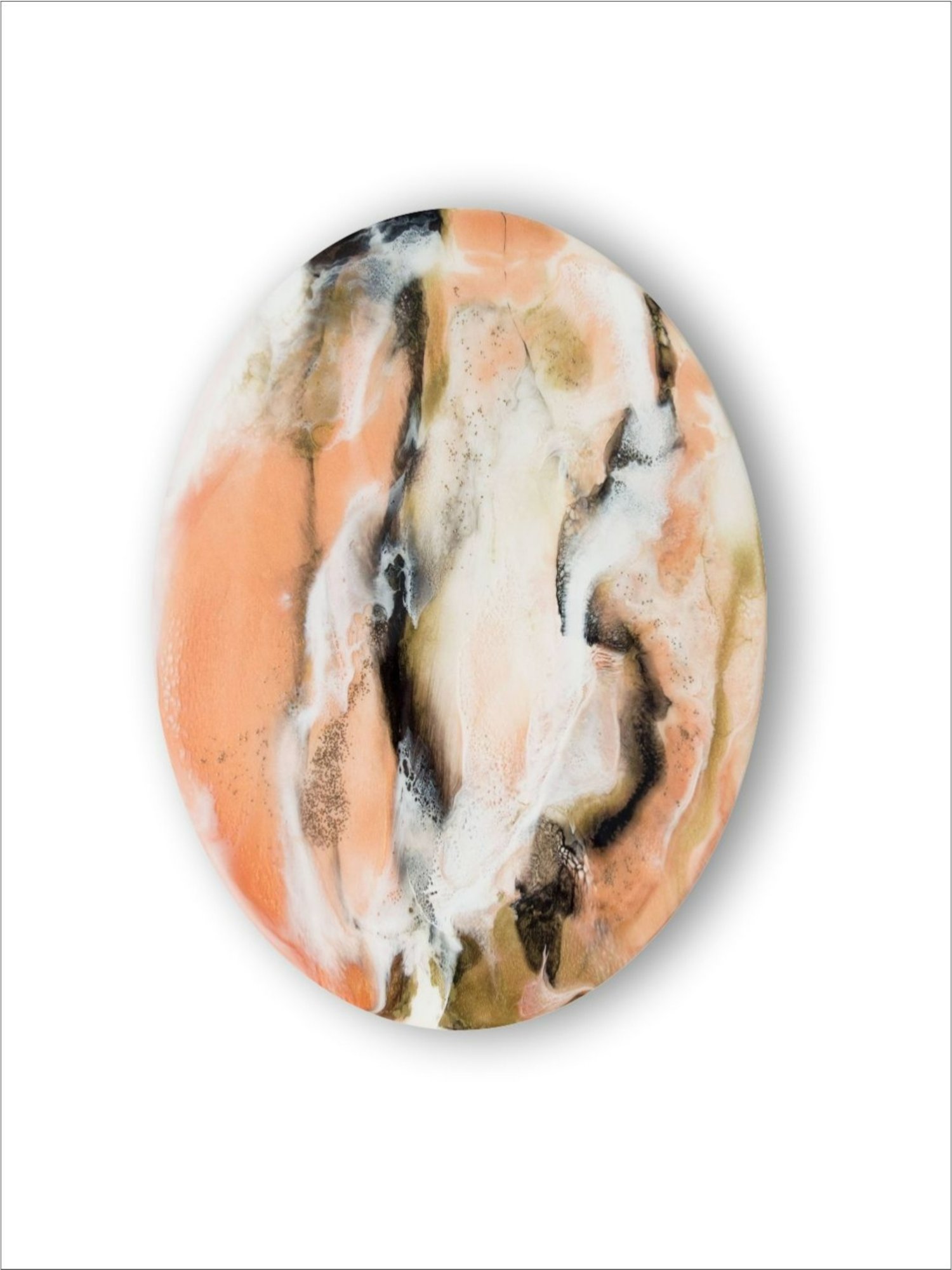 The Art House Abstract Multicolor Canvas Painting