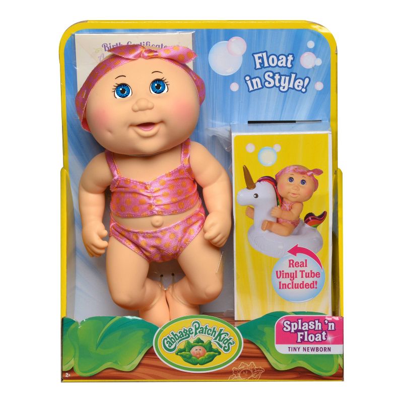Cabbage Patch Kids 9" Deluxe Splash N' Float - Blue Eye Girl Unicorn